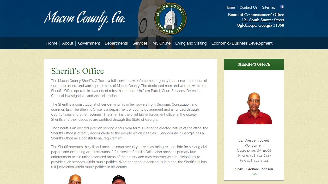 Sheriff's Office - Macon County, GA